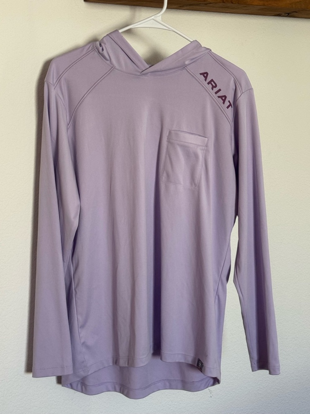 Ariat Lilac Hooded Performance Top